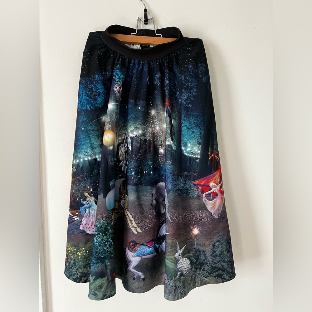 BlackMilk Ride and Seek Pocket Midi Skirt XXS